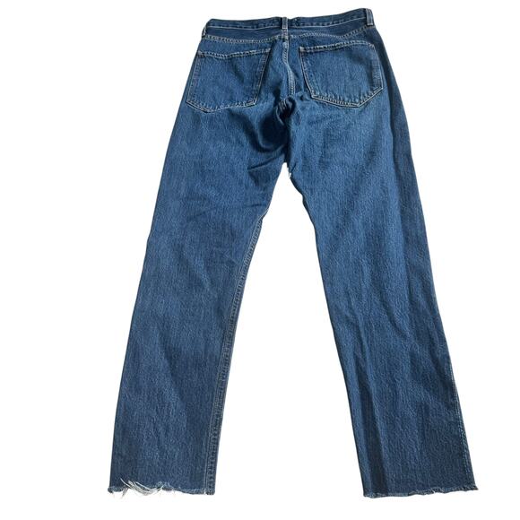 AGOLDE Jamie High Rise Classic Jeans Raw Hem - Picture 3 of 10